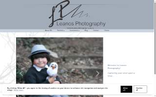 Leanos Photography, Inc. website