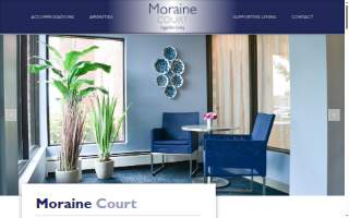 Moraine Court Supportive Living of Oak Lawn website