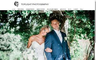 Toplight Photography website