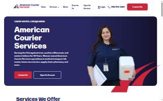 American Courier Services Inc website