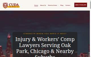 Cuda Law Offices, Ltd. website