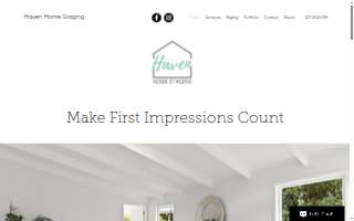 HAVEN - Chicago Home Staging & Redesign of Oak Park website