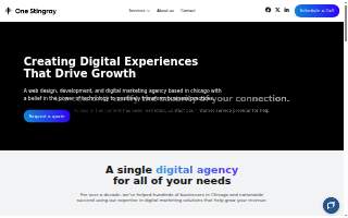 One Stingray Digital Marketing Internet marketing service website