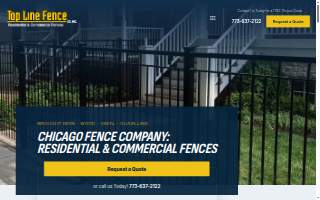 Top Line Fence of Oak Park website