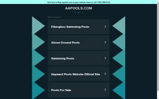 AAA Pools & Spas of Oakbrook Terrace website