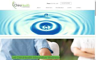 ChiroHealth Integrative Wellness website