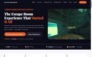 Escape The Room Chicago (Oak Brook) website