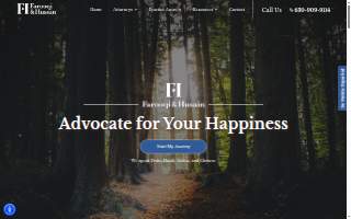 Farooqi & Husain Law Office website