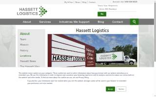 Hassett Logistics website