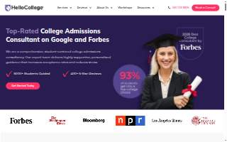 HelloCollege website