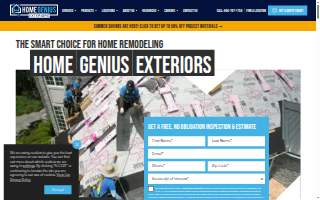 Home Genius Exteriors of Oakbrook Terrace website