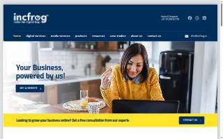 Incfrog LLC website
