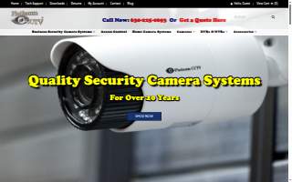 Platinum CCTV Business Security Cameras of Downers Grove website