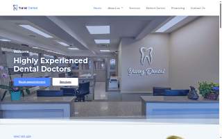 Yunez Dental website
