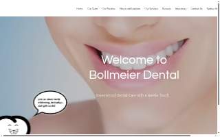 Bollmeier Dental website