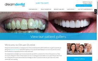 Dream Dentist website