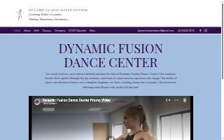 Dynamic Fusion Dance Center website