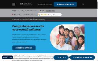 Green Mount Family Dentistry website