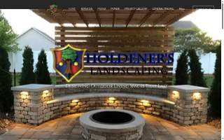 Holdener's Landscaping website