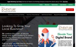 New Adventure Web Design & Digital Marketing of Centralia website