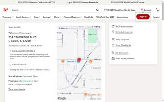 Walgreens of O'Fallon website