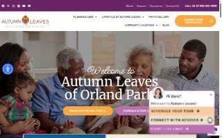 Autumn Leaves of Orland Park website