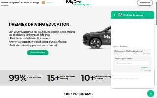 My Drive Academy of Orland Park website