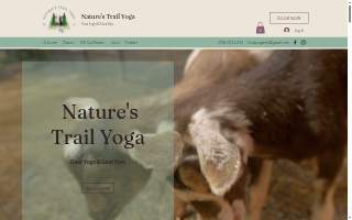Nature's Trail Yoga website