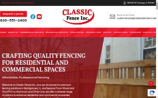 Classic Fence Inc website