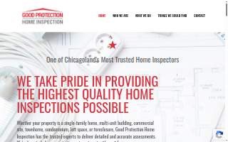 Good Protection Home Inspection website