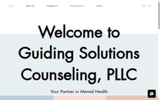 Guiding Solutions Counseling, PLLC website