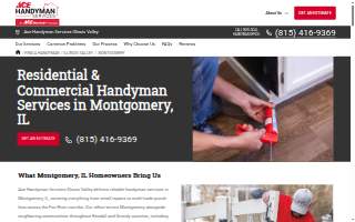 Handyman Montgomery website