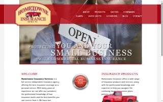 Hometowne Insurance website