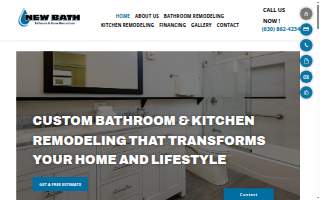 New Bath LLC website