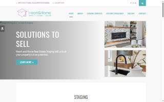 Heart & Home Real Estate Staging website