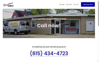 Hometown Heating & Cooling Co website