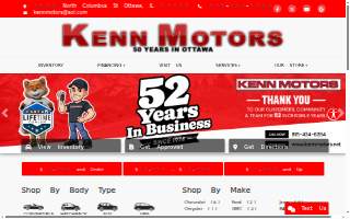 Kenn Motors website