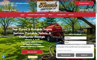 Thrush Sanitation Service of Ottawa website