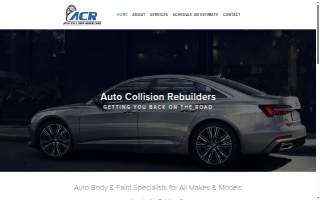 Auto Collision Rebuilders website