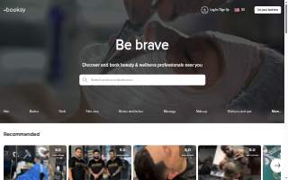 Barber Shop Av. & Hair Salon website