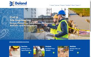 Doland Engineering, LLC website