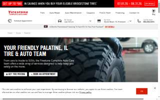 Firestone Complete Auto Care of Palatine website