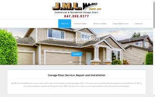 JML Overhead Door Inc. of Palatine website