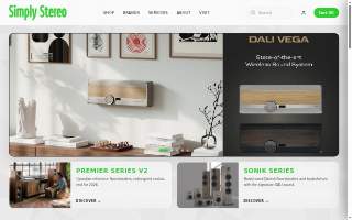 Simply Stereo website