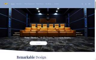 VIP Home Theaters of Bartlett website