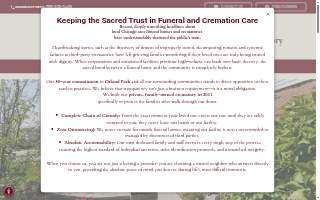 Colonial Chapel Funeral Home & Crematory website