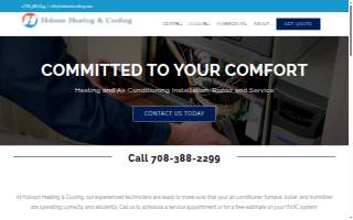 Hobson Heating & Cooling website