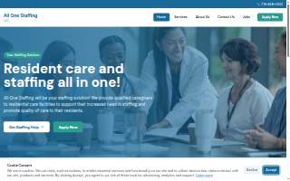 All one staffing website