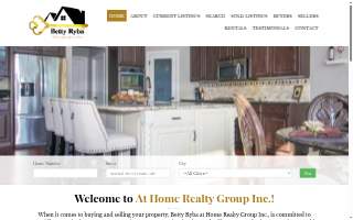 AT Home Realty Group, Inc. website