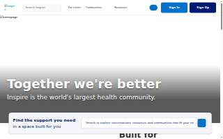 Inspire Care & Support Services website
